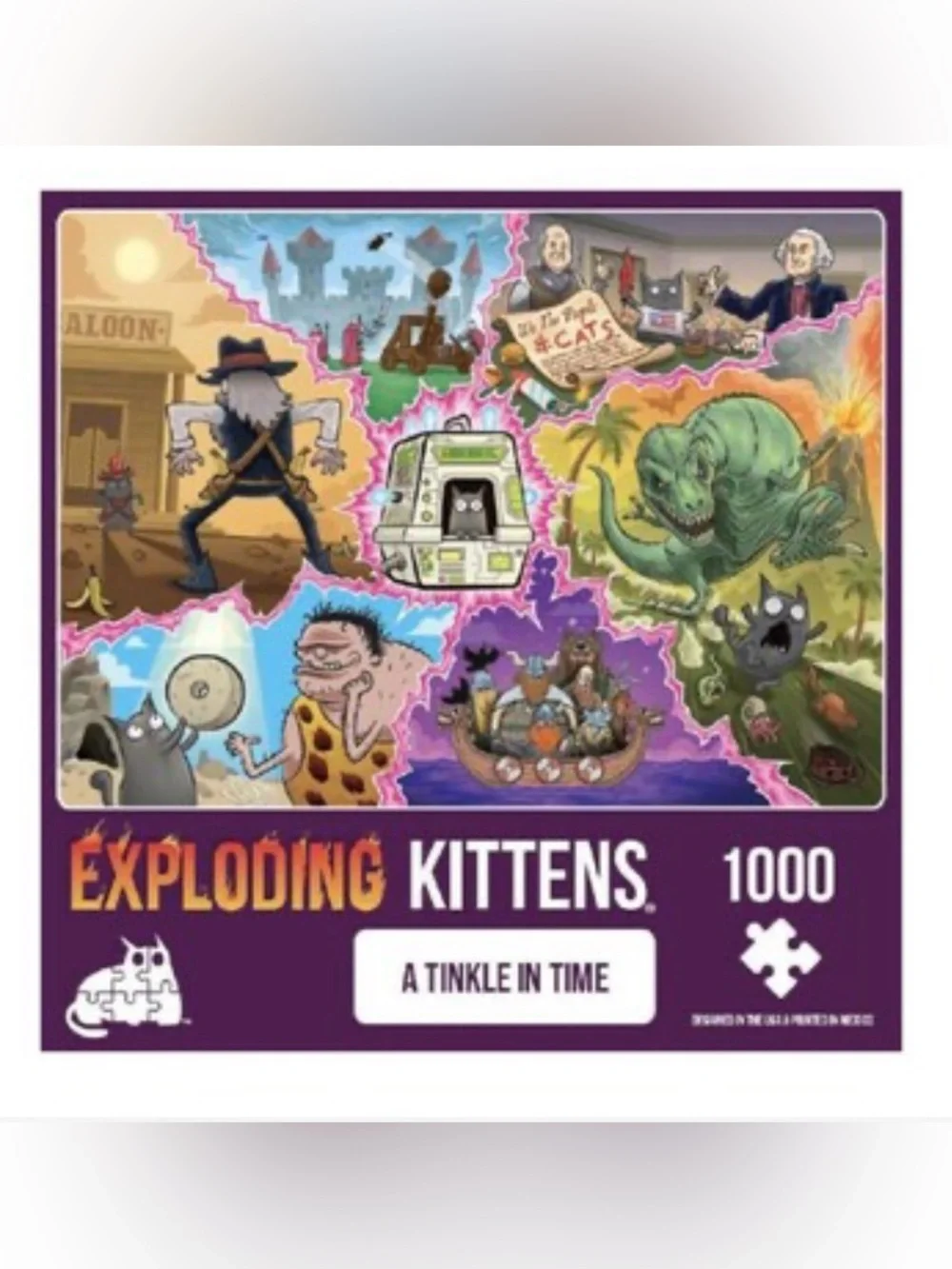 Exploding Kittens enjoy vibrant